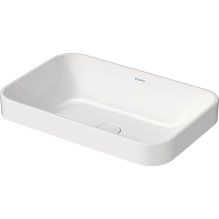 Duravit Happy D.2 Plus Above-Counter Bathroom Sink White 2359600000